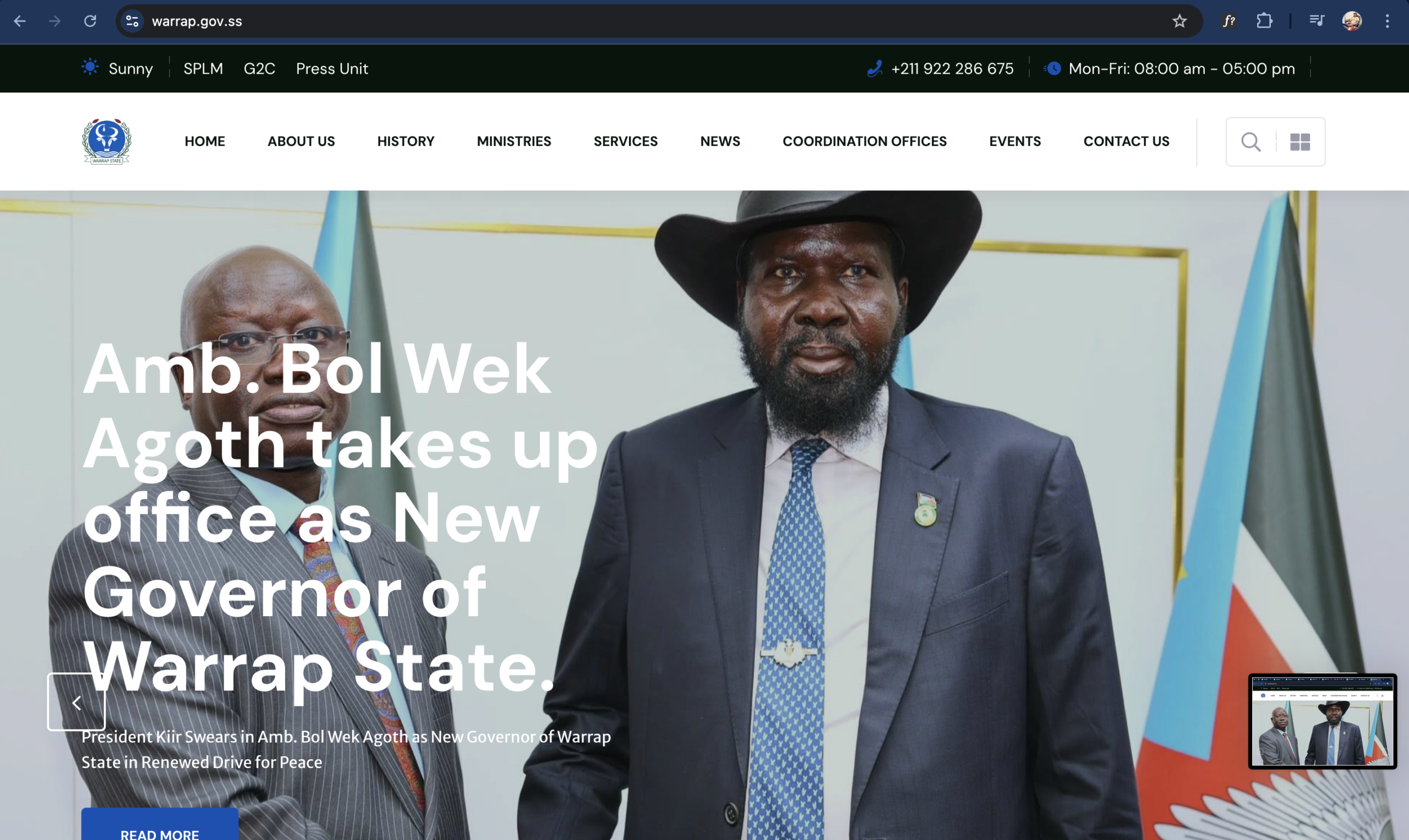 Government Website Design & Development